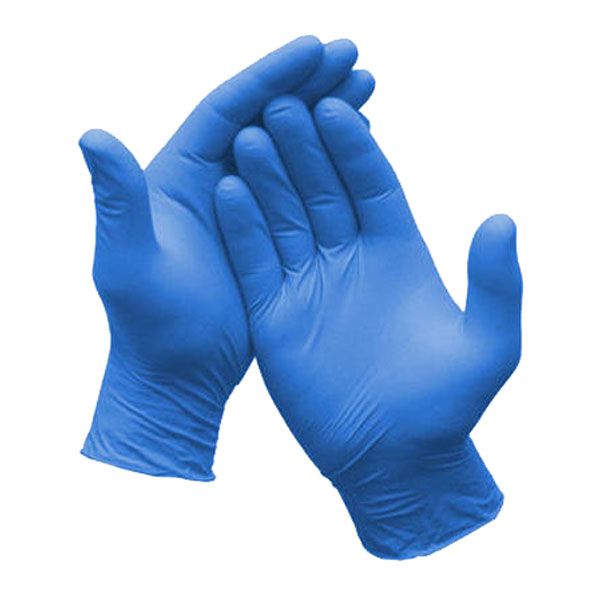 Blue Nitrile Powder Free Disposable Gloves - 200 Gloves - Extra Large