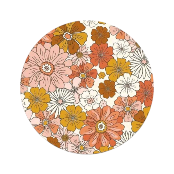 Pretty Prints Flower Mouse Pad