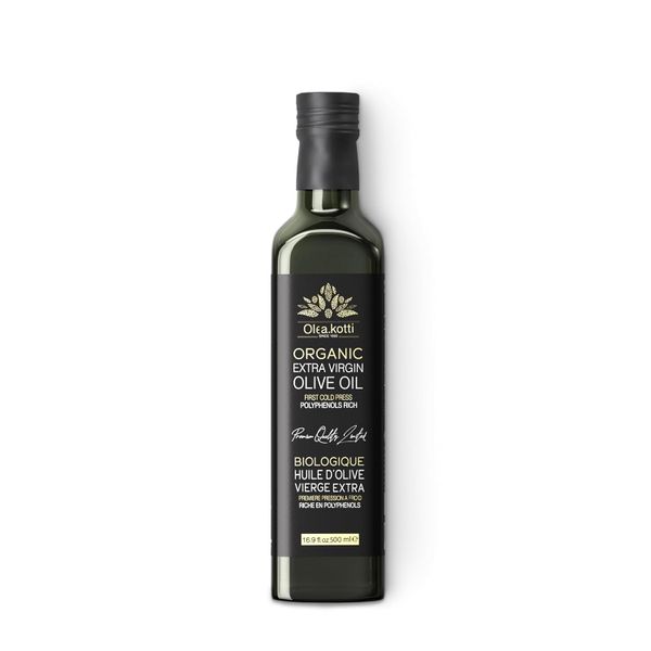 Olea Kotti Organic First Cold Pressed Extra Virgin Bio Olive Oil 500ml