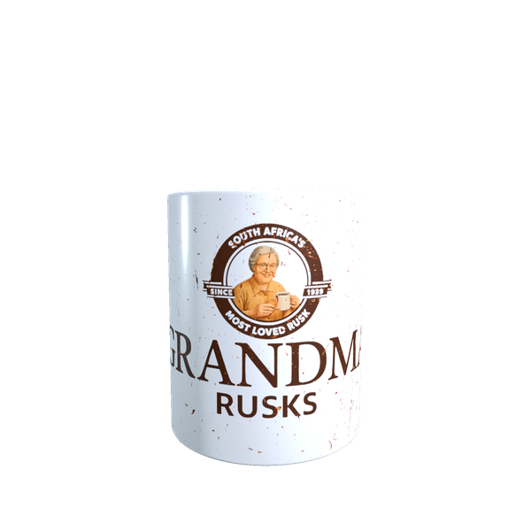 Grandma Rusks Vintage Style Mug - South African Classic Tea Time Design