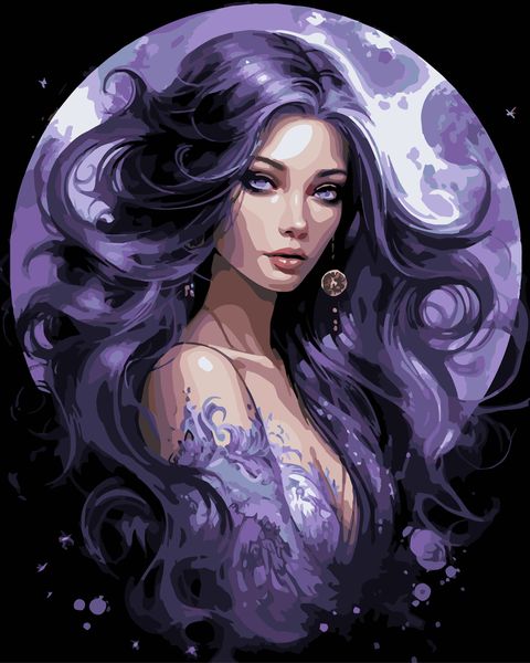 Sinoart Paint By Numbers - Moonlight Allure 40 x 50cm