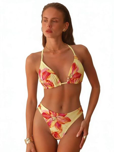 Two-Piece Bikini High Quality Fabric For Water Activities