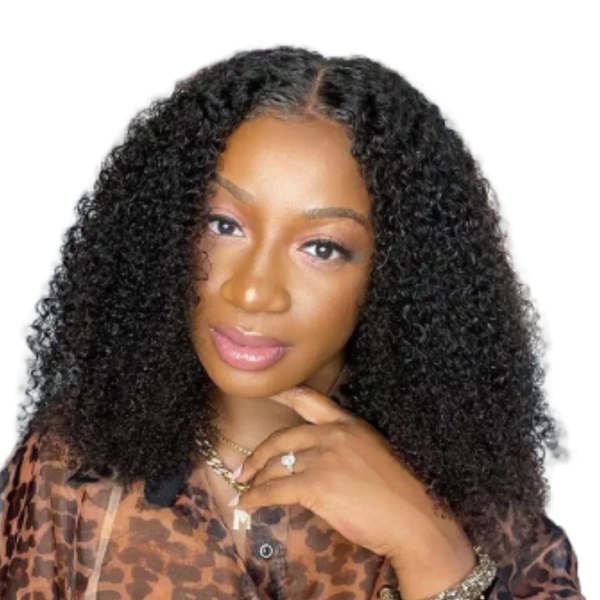 Brazilian Kinky Curly Hair Wig, "18".