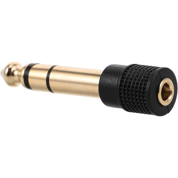 Gold Plated Stereo Audio Adapter to Jack Converter for Headphones