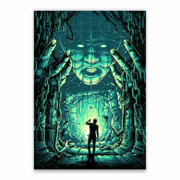Villain Face Poster - A1
