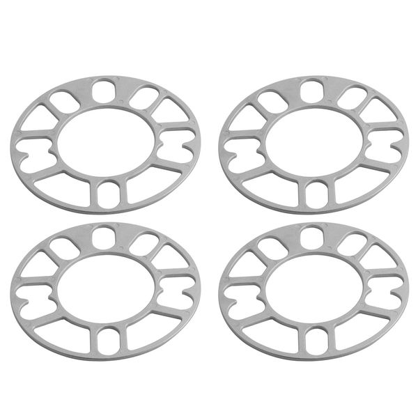4Pcs Wheel Spacers 3mm for 4X100 4X114.3 5X100 5X108 5X114.3 5X120
