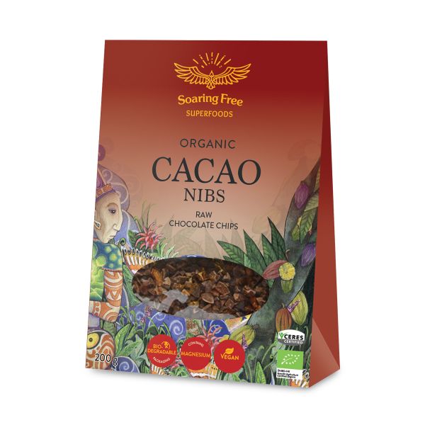 Soaring Free Organic Cacao Nibs 200g