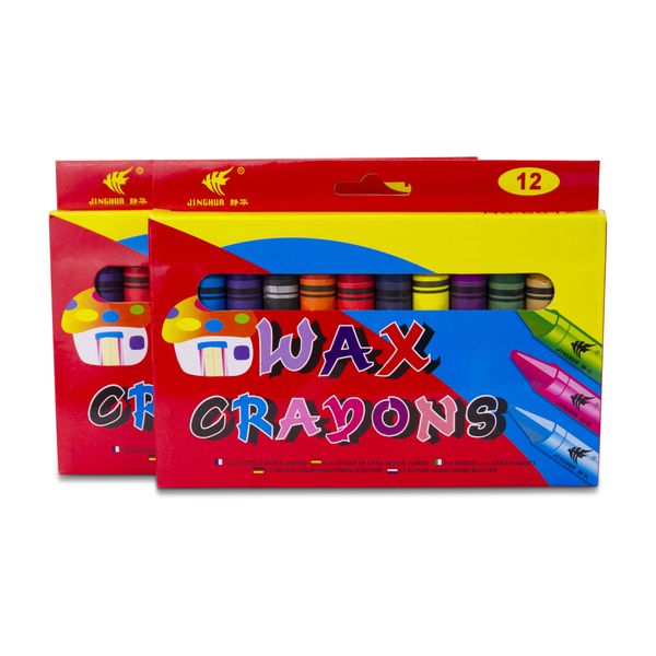 Jinghua - Jumbo Wax Crayons - 24s