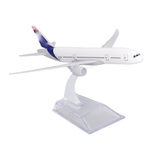 787Airplane Model Alloy Decoration Precise Details Simulated Aircraft Model