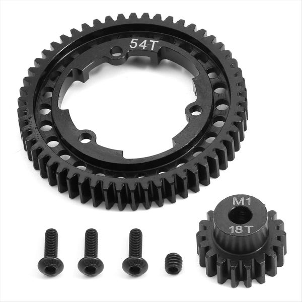 Rc Car Mod Hardened Spur Gear Kit for Traxxas 54T+18T