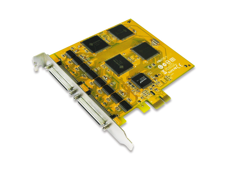 Sunix 16-port RS-232 High Speed PCI Express Serial Board - SER5416H