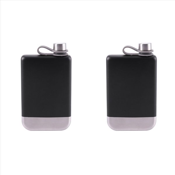 9 Oz Stainless Steel 304 Hip Flask Whiskey Wine Bottle