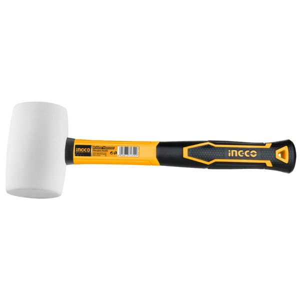 Ingco - Mallet Black Rubber Hammer (220 g)