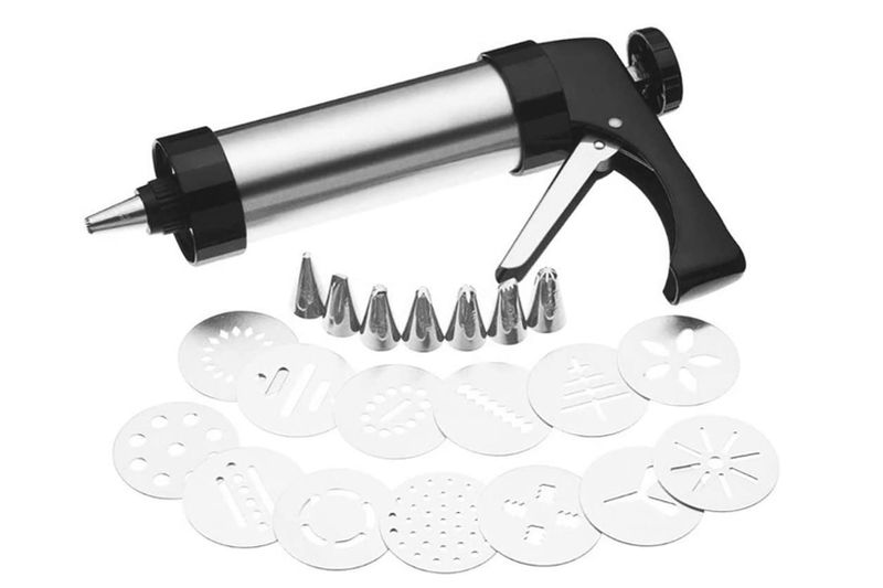 Professional Biscuit Gun with 22 Nozzles