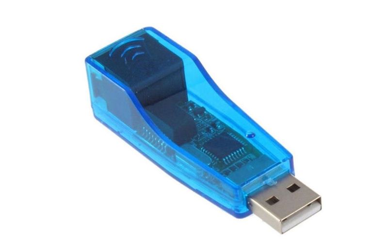 USB 2.0 To RJ45 Port 10/100Mbps Ethernet LAN Network Adapter