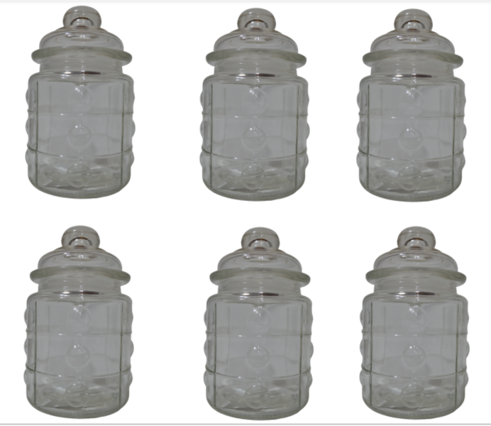 Jar 300ml De-Lux 12x7.5cm Jar47