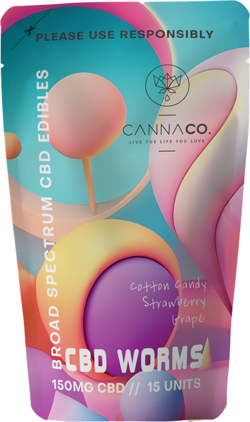 Cannaco CBD Worm Gummies
