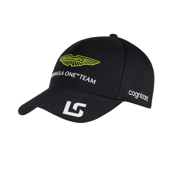 Aston Martin F1 2023 Team Lance Stroll Black Baseball Cap