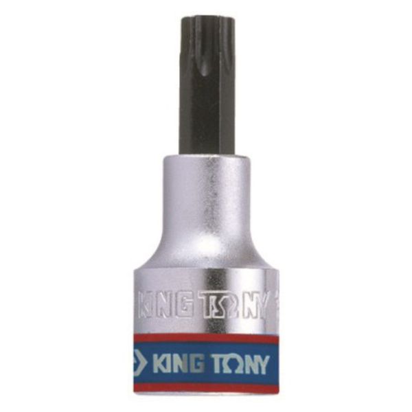 King Tony - Socket - Torx Bit - 3/8 Inch Drive - T27 X 50mm - 8 Pack