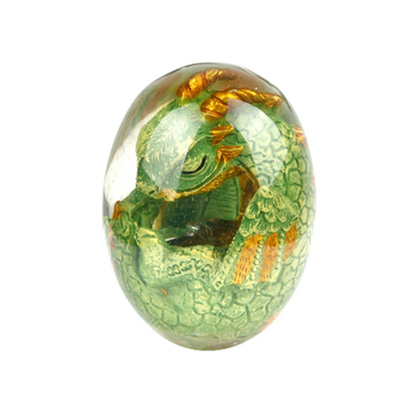 Lava Dragon Egg Resin Statue Ornamental Dinosaur Eggs Sculpture C