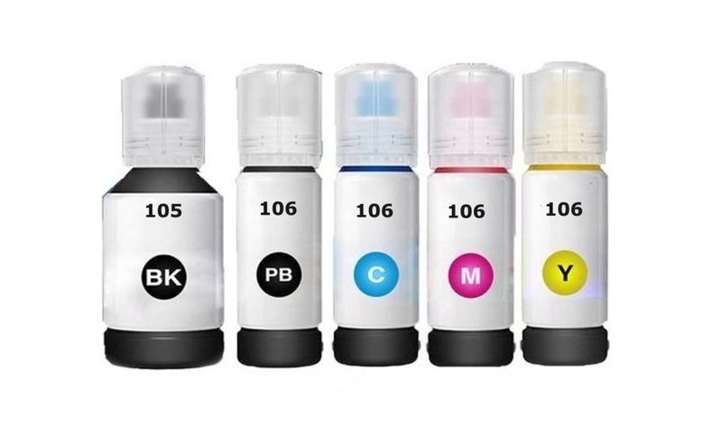 Compatible Epson 105 / 106 Ink Bottle Multipack