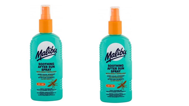 Malibu After Sun Lotion with Insect Repellent Bundle of 2