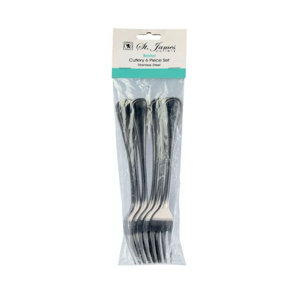 6Pk Bristol Table Forks (Pack Of 6)
