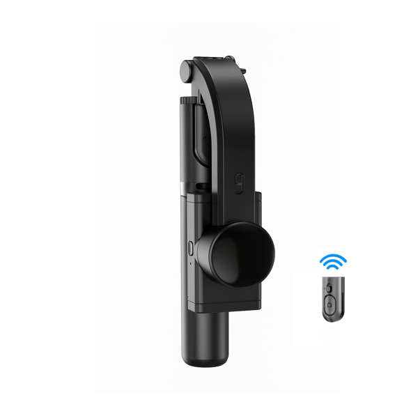 Plokama Gimbal-P66 3-in-1 Stabilizer Tripod Selfie Stick Bluetooth Remote