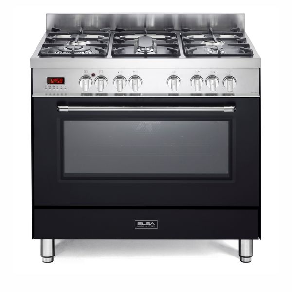 Elba 01/9S4EX937NB1 Excellence Gas Electric Stove - 90cm - Black