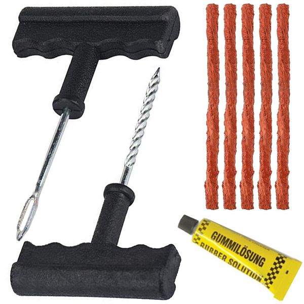 Tubeless Automotive Puncture Repair Kit