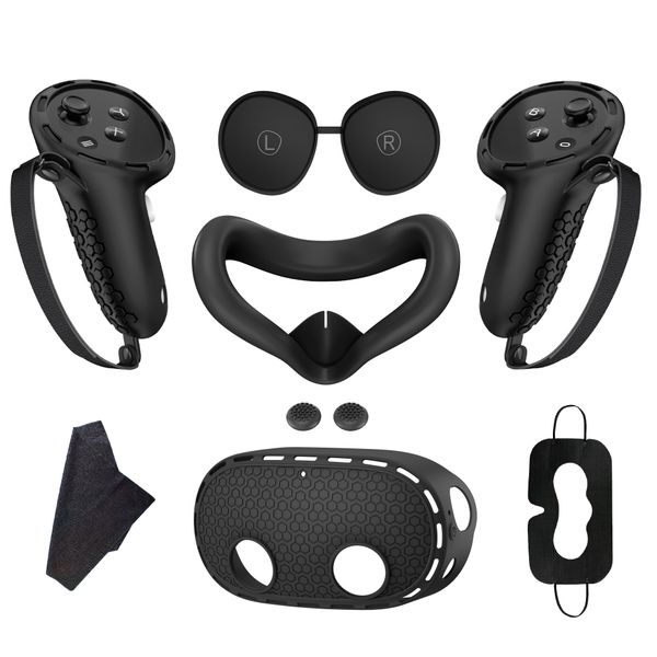 7-Piece VR Silicone Accessory Set for Meta Quest 3S