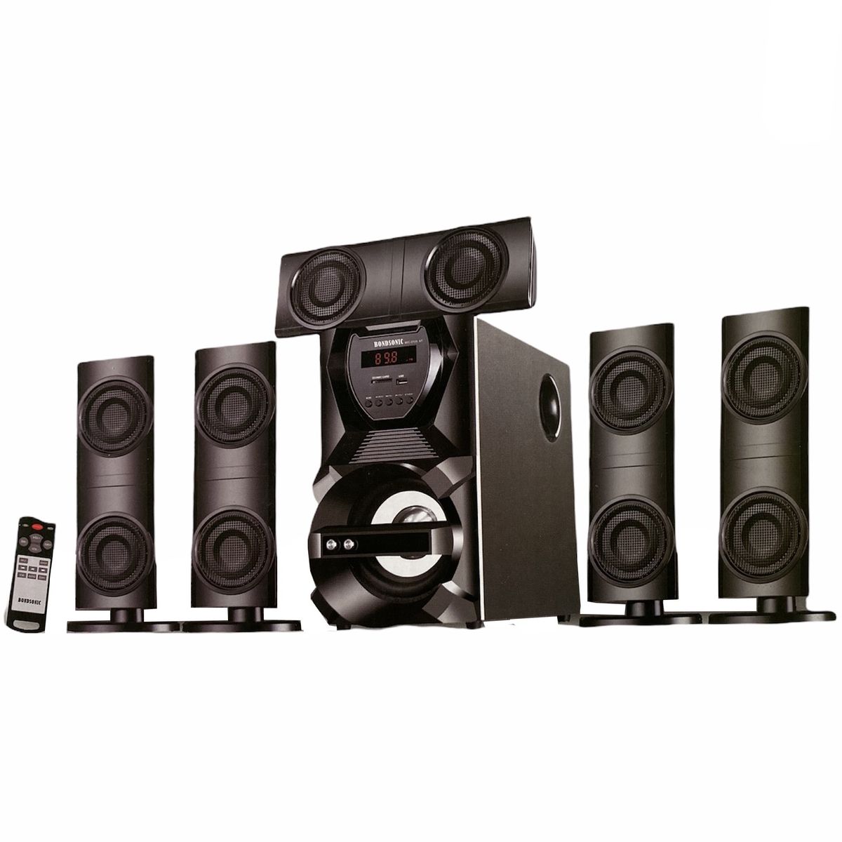 Bondsonic 5.1 CH Bluetooth Entertainment Sound System Home Sound
