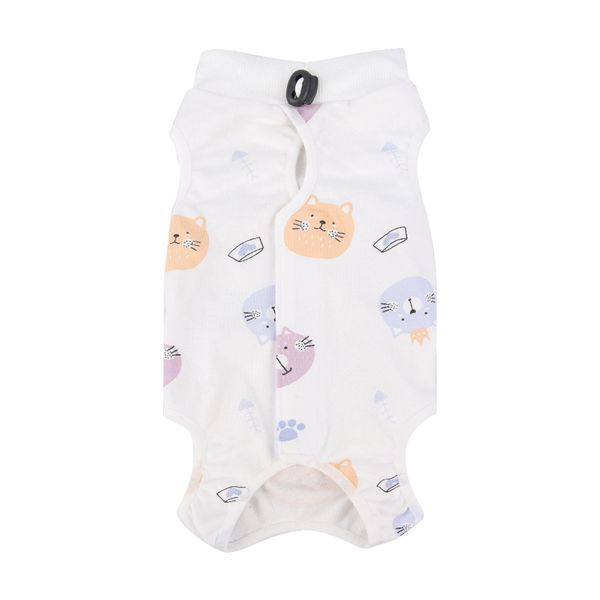 Pet Recovery Suit, 1 PCS Cat Surgical Recovery Suit Breathable