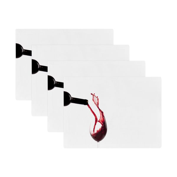 Pappa Joe - Placemat Set - Poured Wine (4 Pack)