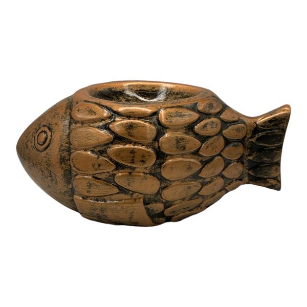 Decor Ornament AC 13x28cm Fish Planter