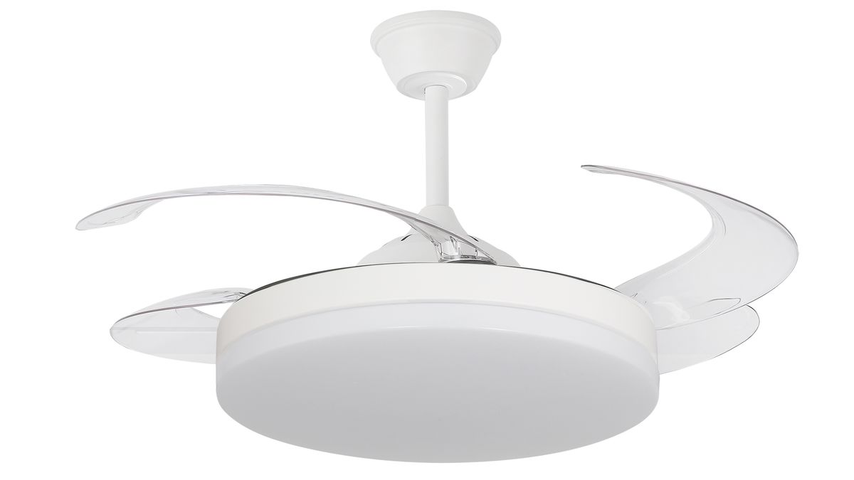 Stylish 42" Ceiling Fan with Quiet DC Motor and Extendable Blades - FCF092