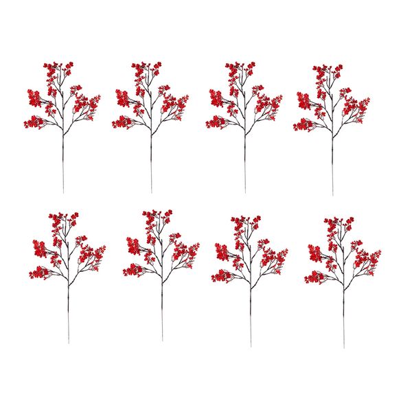 Red Fake Flowers Christmas Flowers Simulated Artificial Flower Mantianxing