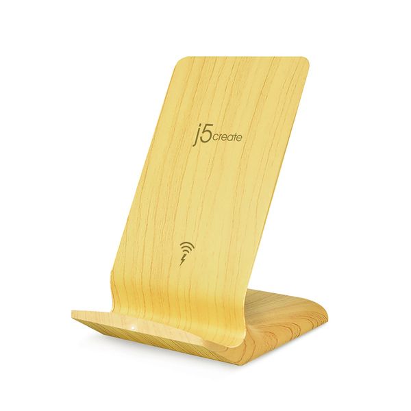 J5create JUPW1102W Mightywave 10W 2-Coil Wireless Fast Charger