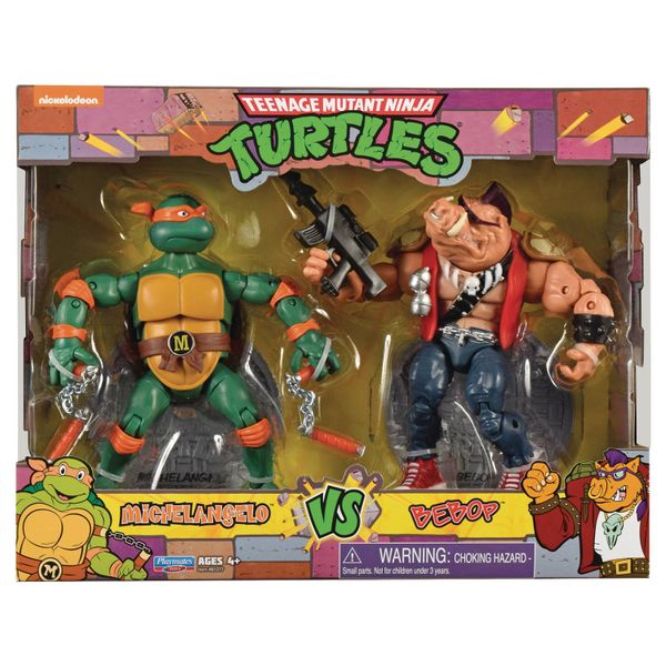 TMNT Classic Mickey VS Bebop 2 Pack Figures