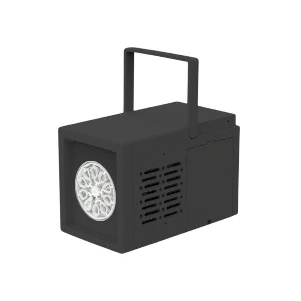 Portable Outdoor Party Stage Bubble Blower Toy- Black