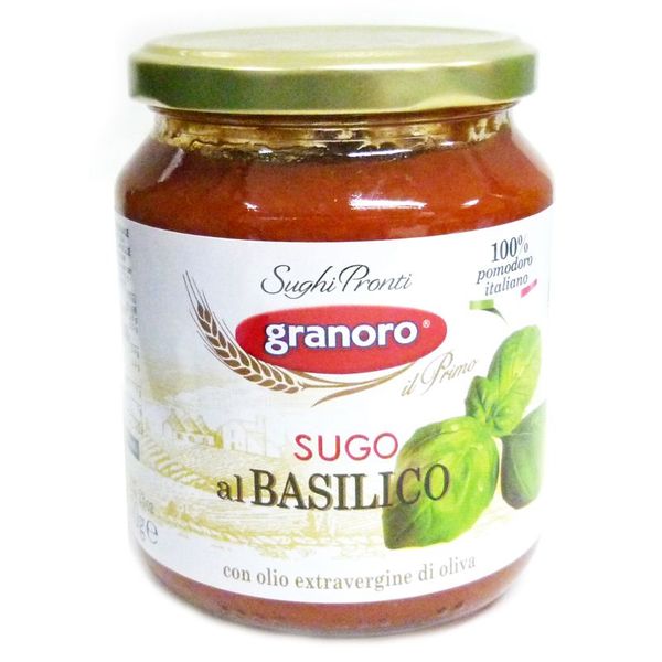 Granoro Sugo Al Basilico (4 x 370g) (Kosher, Halaal)
