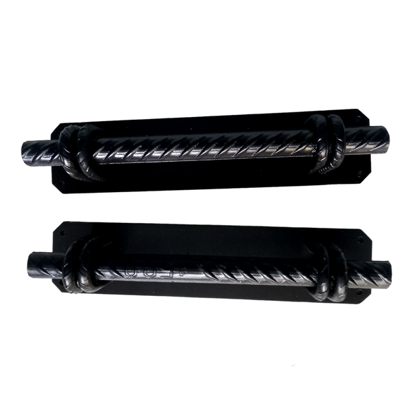 Rebar Handles Black set of X2 35CM