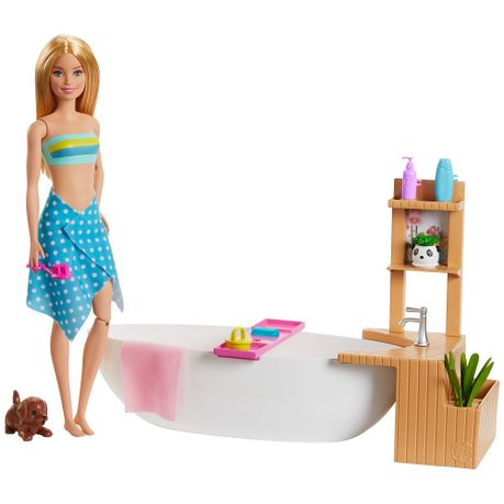 barbie bathroom set