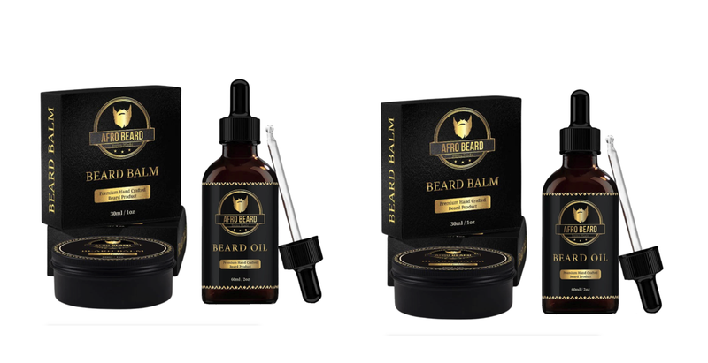 Bulk pack x2 Classic 2in1 Beard Grooming Kit for Growth and Moisture