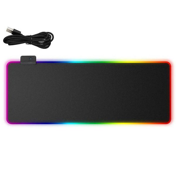 SWEG® Anti-Slip Desktop Illuminated LED RGB Gaming Mousepad