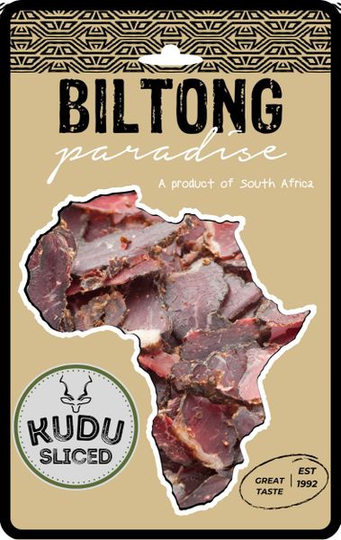 Kudu Biltong 10x60g Snack Packs