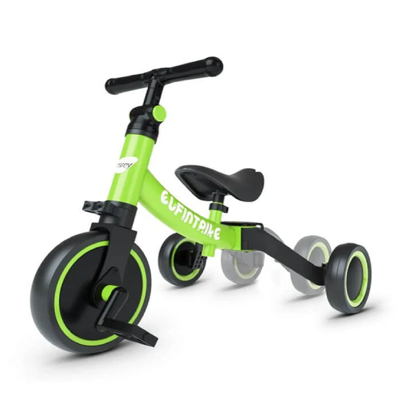 3-in-1 Toddler Tricycle &amp; Balance Bike with Adjustable Seat