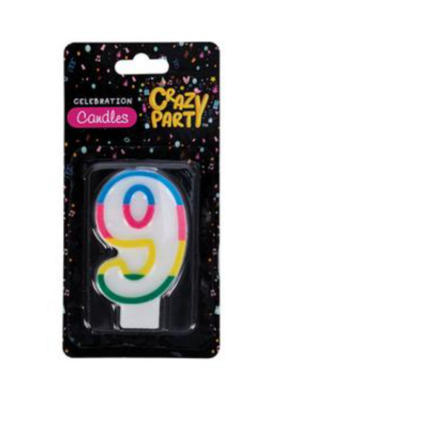 Birthday Candle Number Nine