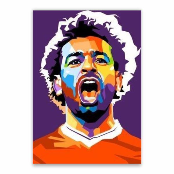 Mo Salah Pop Art Poster - A1