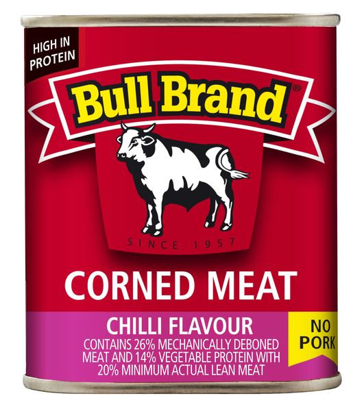 Bull Brand Corned Meat Chilli 300 GR